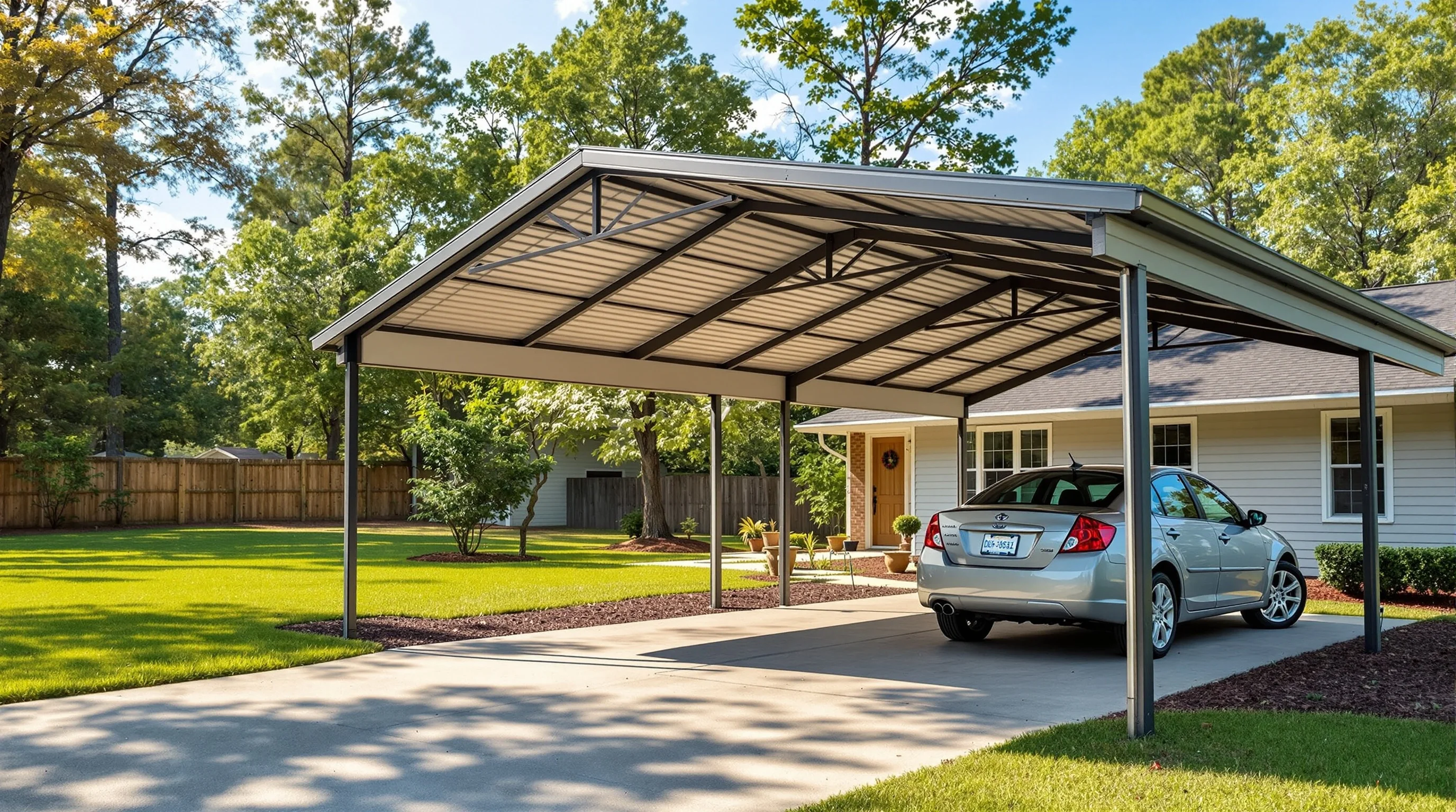 Enclosed vs. Open Carports: Which Design Makes Sense for Your Orangeburg Property?