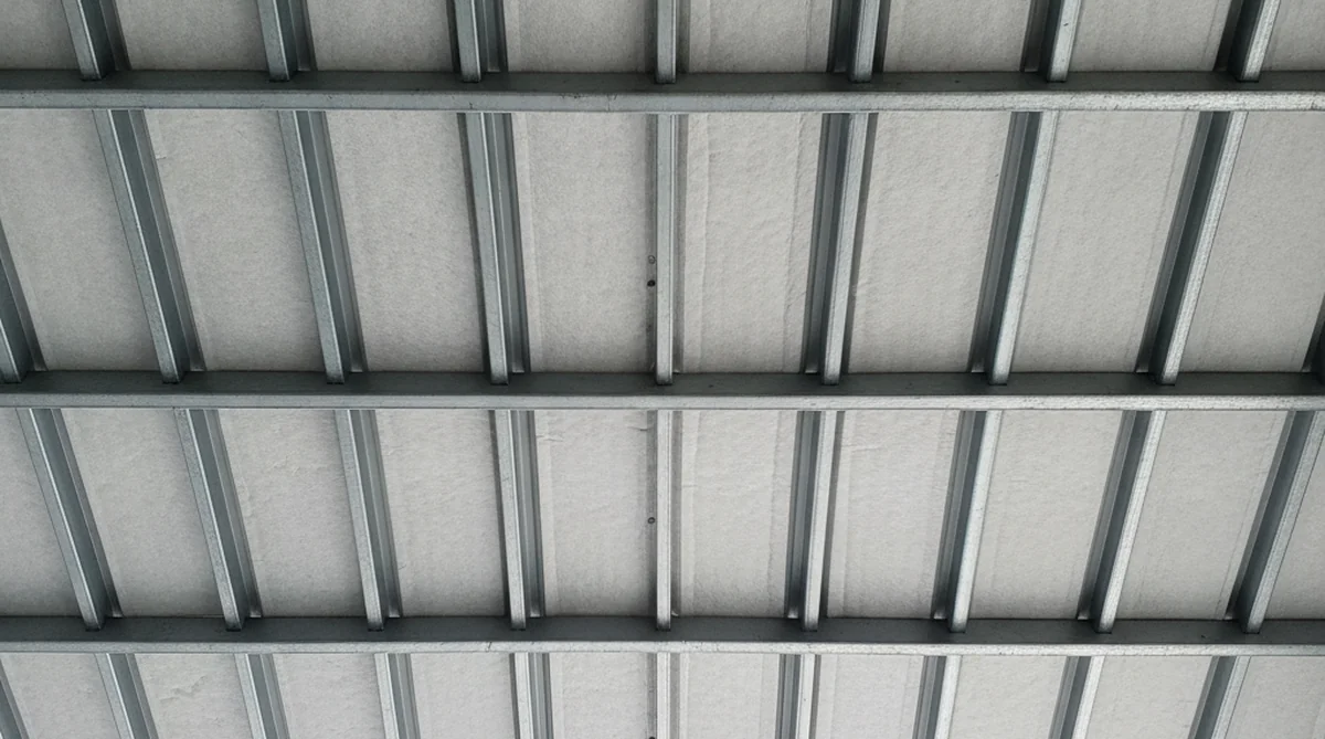 Insulated metal carport interior in Holly Hill SC
